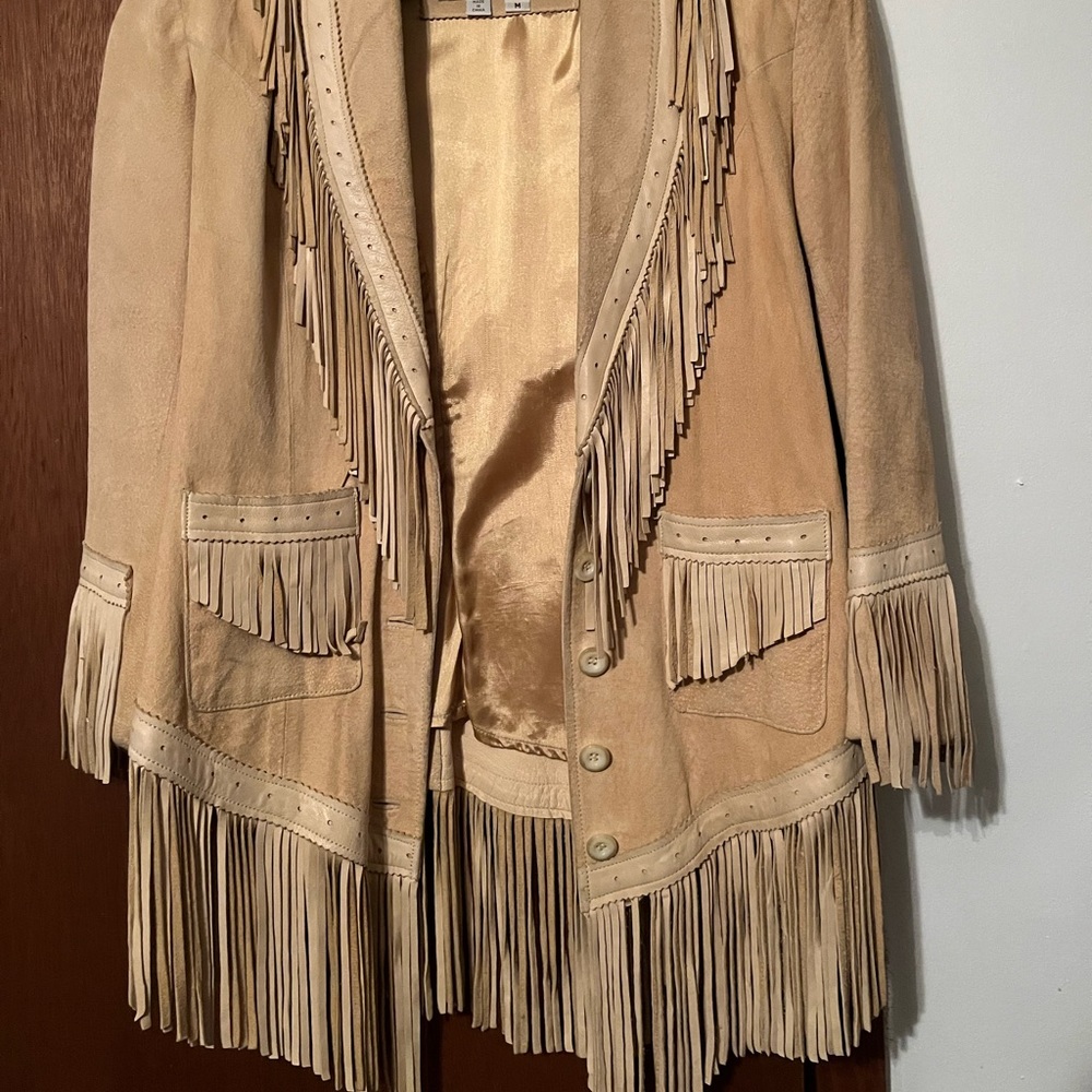 Pioneer woman genuine Suede jacket woman’s